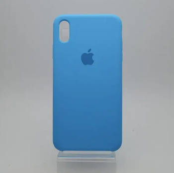 Чохол накладка Silicon Case для iPhone Xs Max Sky Blue
