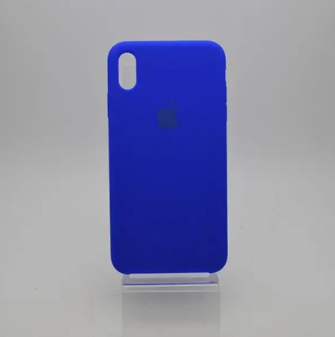 Чохол накладка Silicon Case для iPhone Xs Max Blue, фото 1