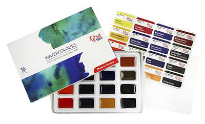 Краски акварель