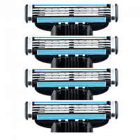 Сменные кассеты (лезвия) Gillette Mach3. 4 шт без упаковки (original)