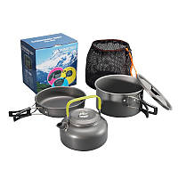 Набор туристической посуды, походный котелок Cooking Set DS-308