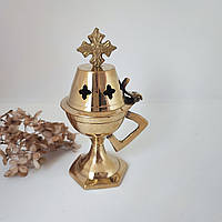 Кадильниця "башня" з карбуванням домашня (Греція)