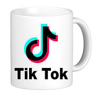Чашка логотип Tik Tok