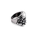 Чоловіче сталеве кільце STORMTROOPER 19 перстень печатка із медичної неіржавної сталі 316L зі Шолом, фото 4