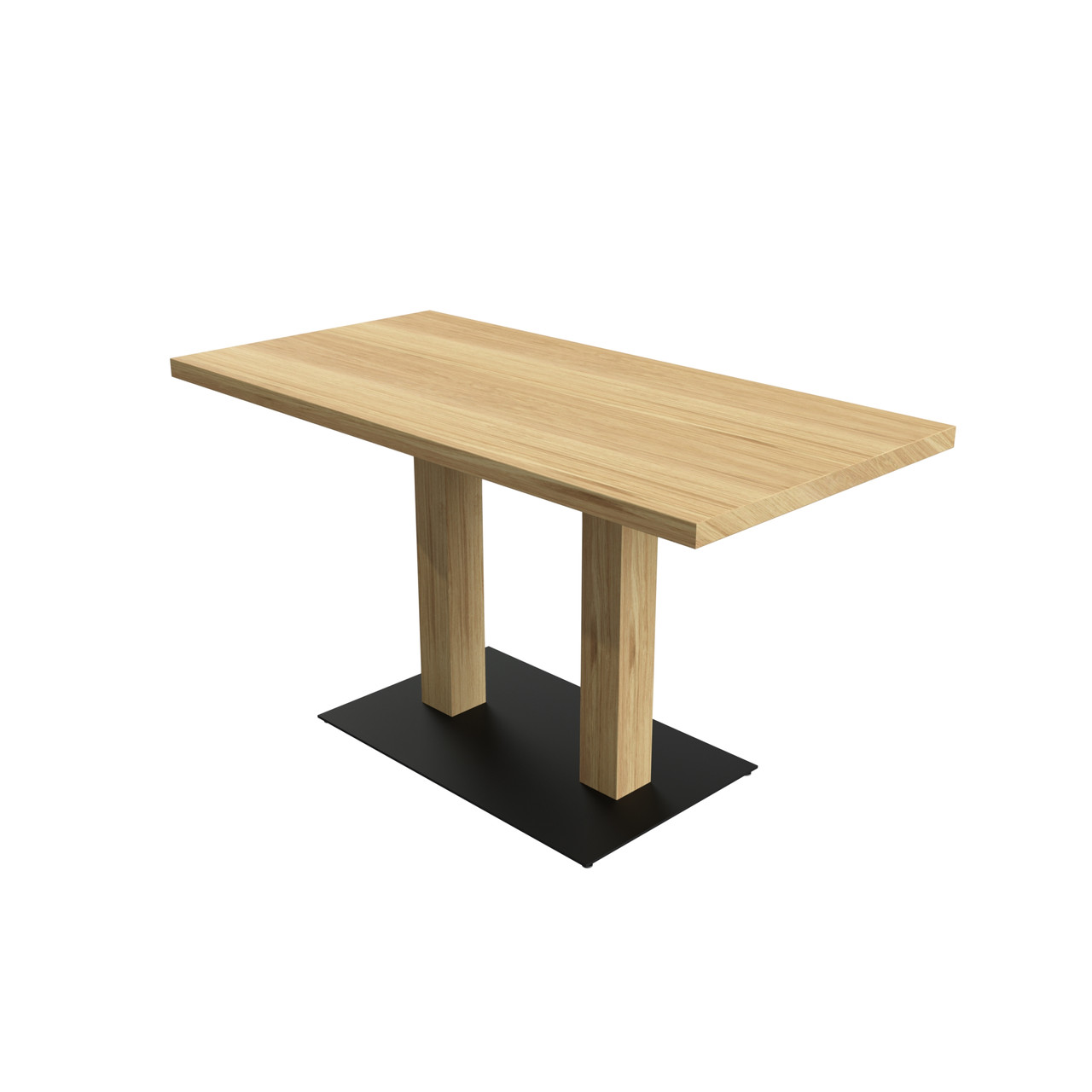 Прямокутний стіл з коробом "Серія 5" з металу та дерева Прямокутний стіл з коробом "Серія 5" з металу та дерева