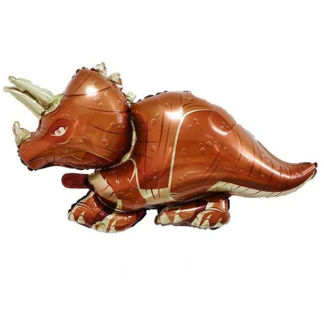 Фольгована кулька фігура Динозавр Трицератопс 100х57см (39")