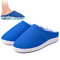 Бамбуковые тапочки Cool Bamboo Anti-Fatigue Gel Slippers / Домашние тапки / Расслабляющие тапочки для дома