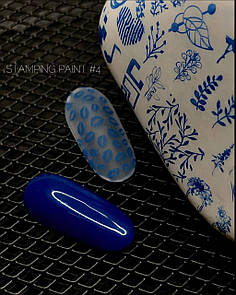 Лак для стемпінгу Crooz Stamping Paint №4 синій 8 мл