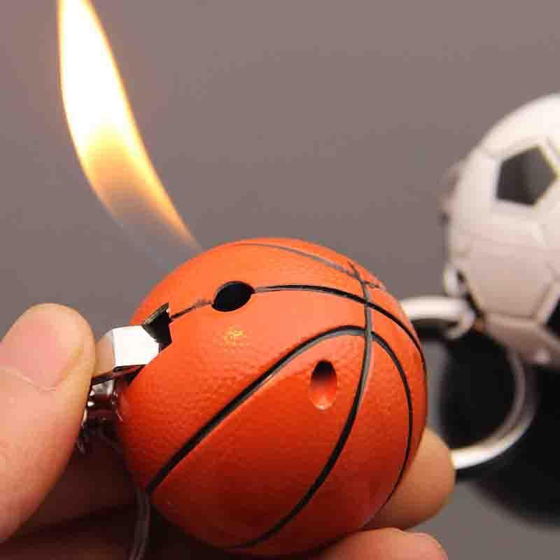 М'яч Запальничка брелок із ланцюжком для ключів, фото 1