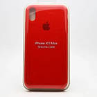 Чохол накладка Silicon Case для iPhone Xs Max Red, фото 2
