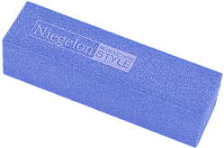 Бафик шліфувально Niegelon блакитний 4х сторонній 150*150