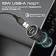 Автомобільний зарядний пристрій Promate PowerDrive-120 W 2xUSB-C, USB-A Black (powerdrive-120.black), фото 4
