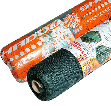 Затінювальна сітка 110 г/м2 90% 2*50 м для забору сітка для тіні, фото 1