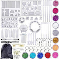 Набір форм молдів для створення біжутерії з епоксидної смоли 129 предмета №11