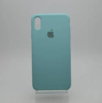 Чохол накладка Silicon Case для iPhone Xs Max Sea Blue