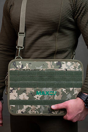 Чохол для планшета тактичний УКР ПІКСЕЛЬ NEXT MAX-SV 11 дюймів — 4118, фото 1