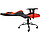Ігрове поліуретанове крісло Defender Azgard (Чорно-червоне), фото 2