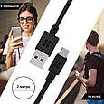 Кабель Promate MicroCord-2 USB-microUSB 2А 2 м Black (microcord-2.black), фото 6