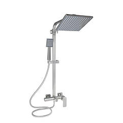 Душова система для кабіни (з виливом) 53103KNC Chrome Qtap Capricorn