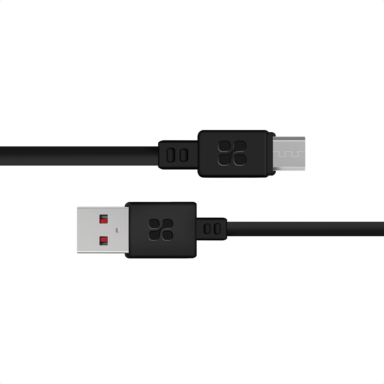 Кабель Promate MicroCord-1 USB-microUSB 2А 1.2 м Black (microcord-1.black)