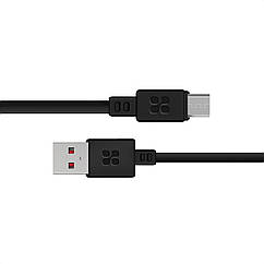 Кабель Promate MicroCord-1 USB-microUSB 2А 1.2 м Black