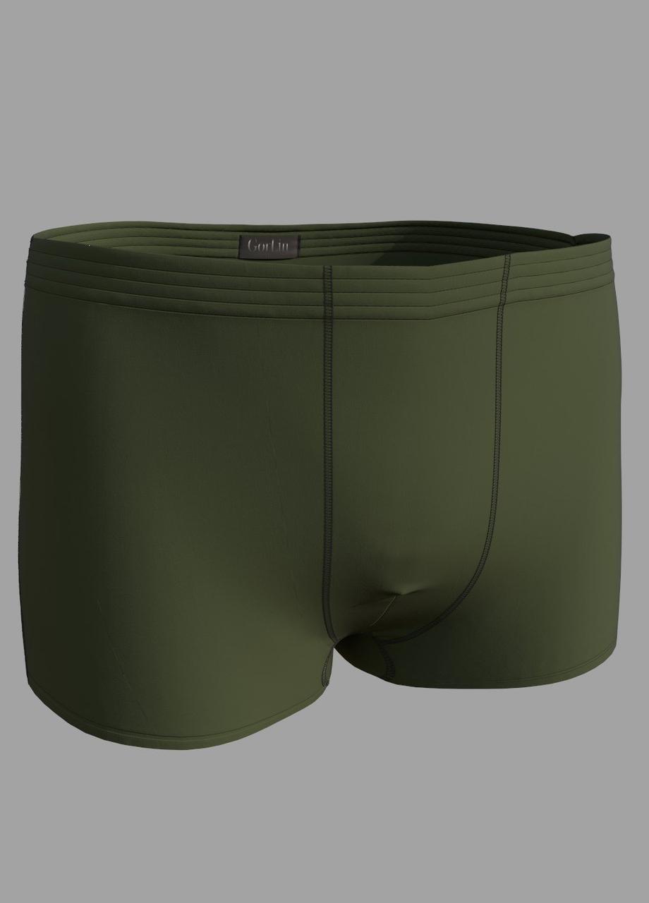 Труси боксери чоловічі (бавовна, хакі) 46, фото 1