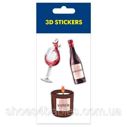 Набір 3D стикерів "Warm and cozy" (1 аркуш)