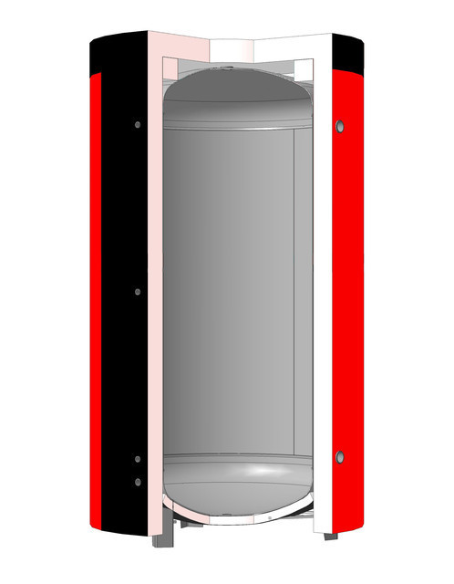 Бак аккумулятор тепла (буферная емкость) систем отопления KHT EAB-01-2000/160 - фото 5 - id-p315415593