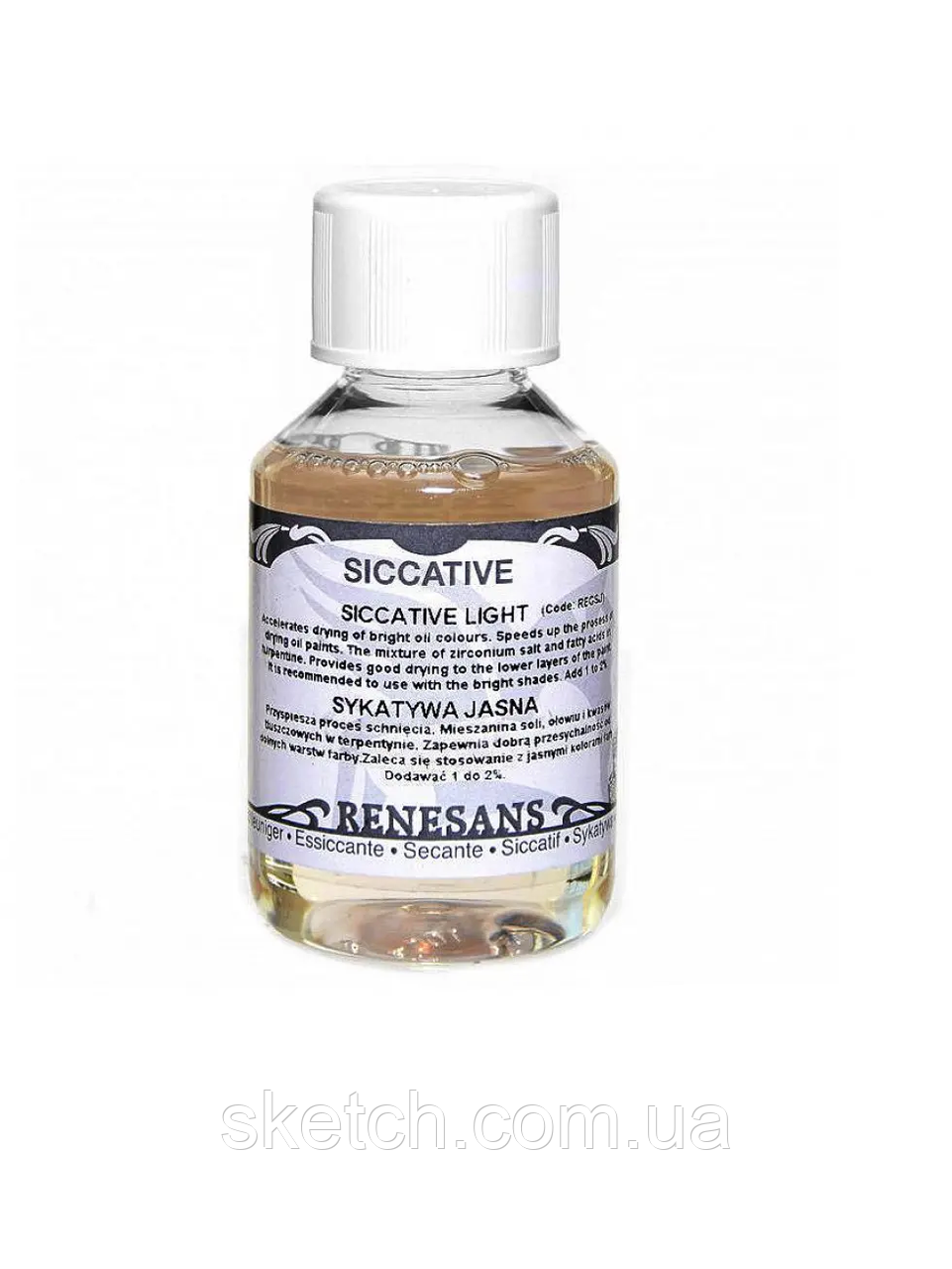 Сикатив для масляних фарб Siccative light, Renesans, 100мл, фото 1