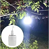 Лампа акумуляторна кемпінгова підвісна BK-1820 Led BULB (лампа ліхтар), фото 7