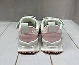 Дуже круті кросівки- снікерси аналог new balance біло- рожеві  р.32- р.37, фото 5