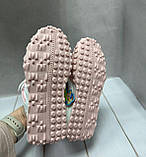 Дуже круті кросівки- снікерси аналог new balance біло- рожеві р.32- р.37, фото 6