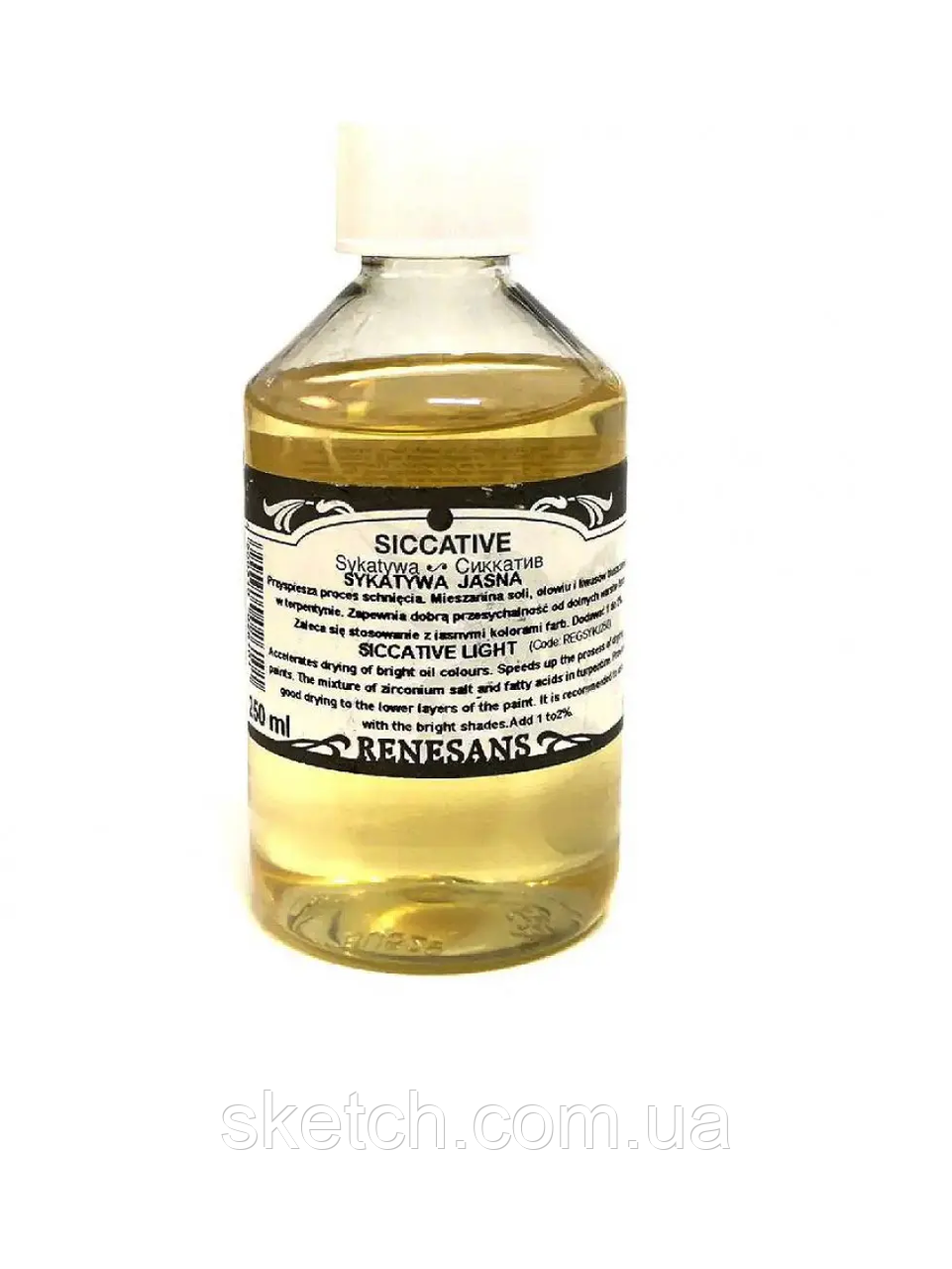 Сикатив для масляних фарб Siccative light, Renesans, 250мл, фото 1
