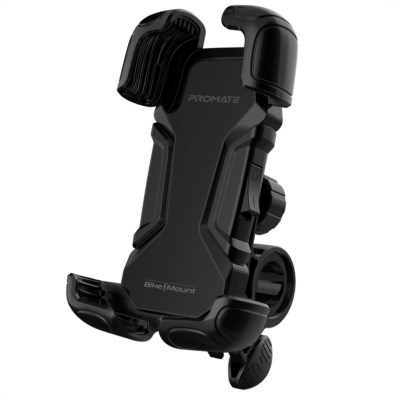 Велосипедний тримач для телефону Promate BikeMount Black (bikemount.black)