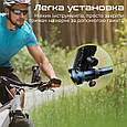 Велосипедний тримач для телефону Promate BikeMount Black (bikemount.black), фото 5