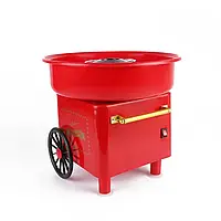 Аппарат для приготовления сладкой ваты электрическая машина прибор для сахарной ваты красный