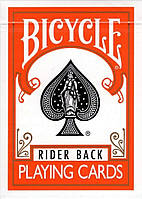 Игральные Карты Bicycle Rider Back Orange