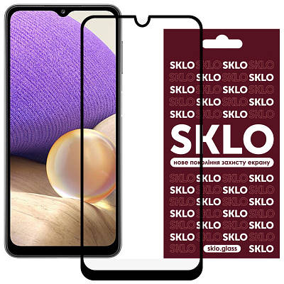 Захисне скло SKLO 3D (full glue) для Samsung Galaxy M53 5G