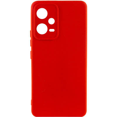 Чехол Silicone Cover Lakshmi Full Camera (A) для Xiaomi Poco X5 5G / Redmi Note 12 5G Full camera, Червоний / Red
