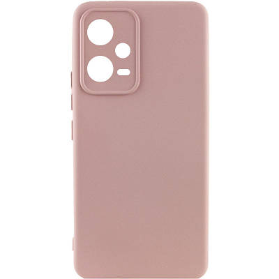 Чехол Silicone Cover Lakshmi Full Camera (A) для Xiaomi Poco X5 5G / Redmi Note 12 5G Full camera, Рожевий / Pink Sand