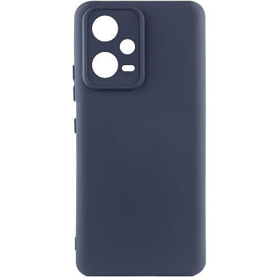 Чехол Silicone Cover Lakshmi Full Camera (A) для Xiaomi Poco X5 5G / Redmi Note 12 5G Full camera, Синій / Midnight Blue