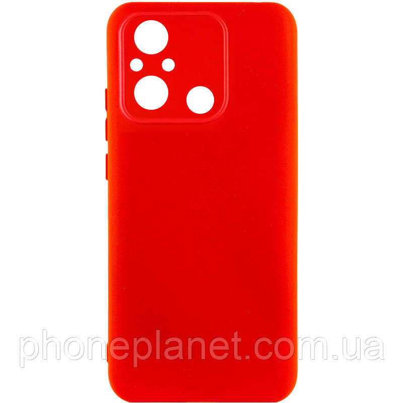 Чехол Silicone Cover Lakshmi Full Camera (A) для Xiaomi Redmi 12C Full camera, Червоний / Red, фото 1