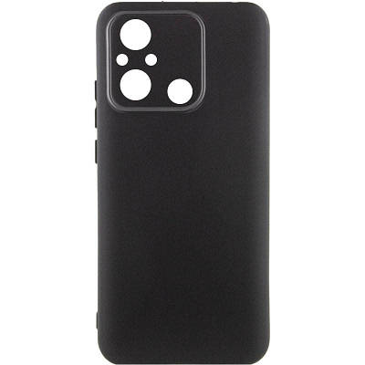 Чехол Silicone Cover Lakshmi Full Camera (A) для Xiaomi Redmi 12C Full camera, Чорний / Black
