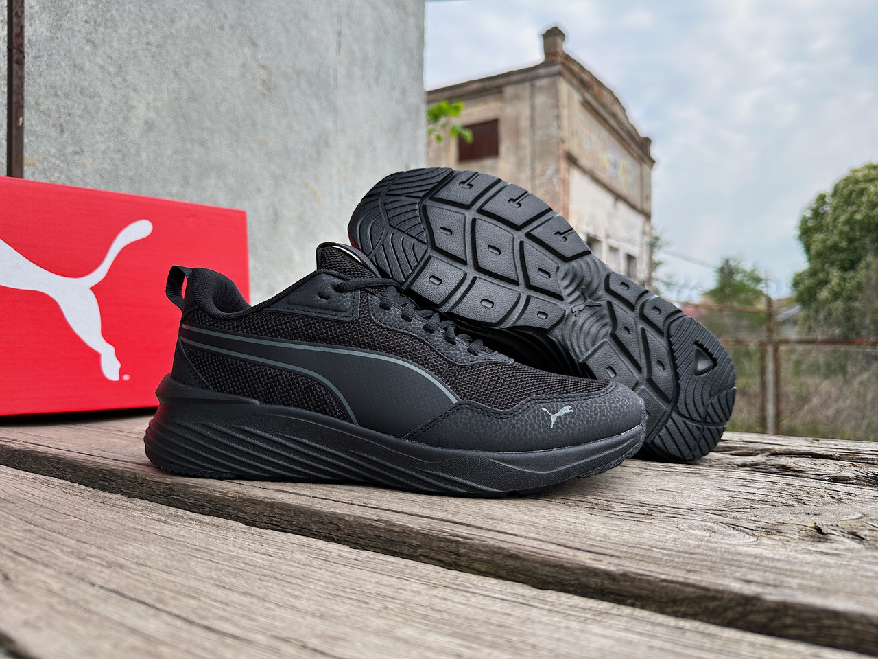 Чоловічі кросівки Puma Supertec Zero 384642-01 чорний Оригінал