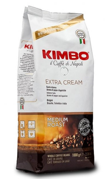 Кава в зернах Kimbo Espresso Extra Cream 1 кг
