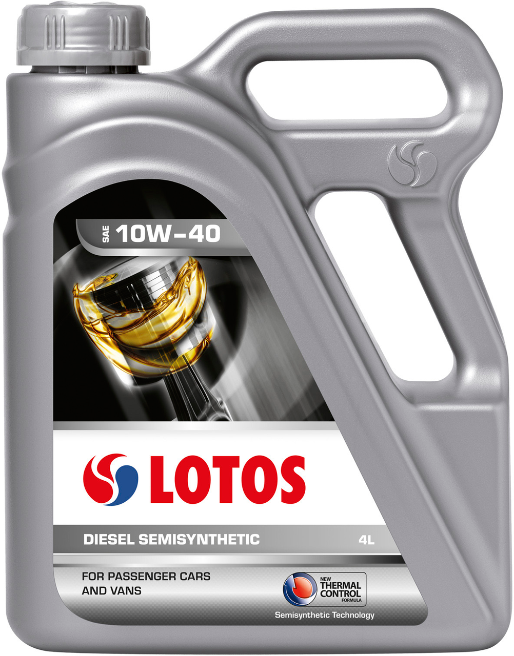 Напівсинтетична моторна олива LOTOS 10w40 Semisynthetic DIESEL CF, B3 (4 л)