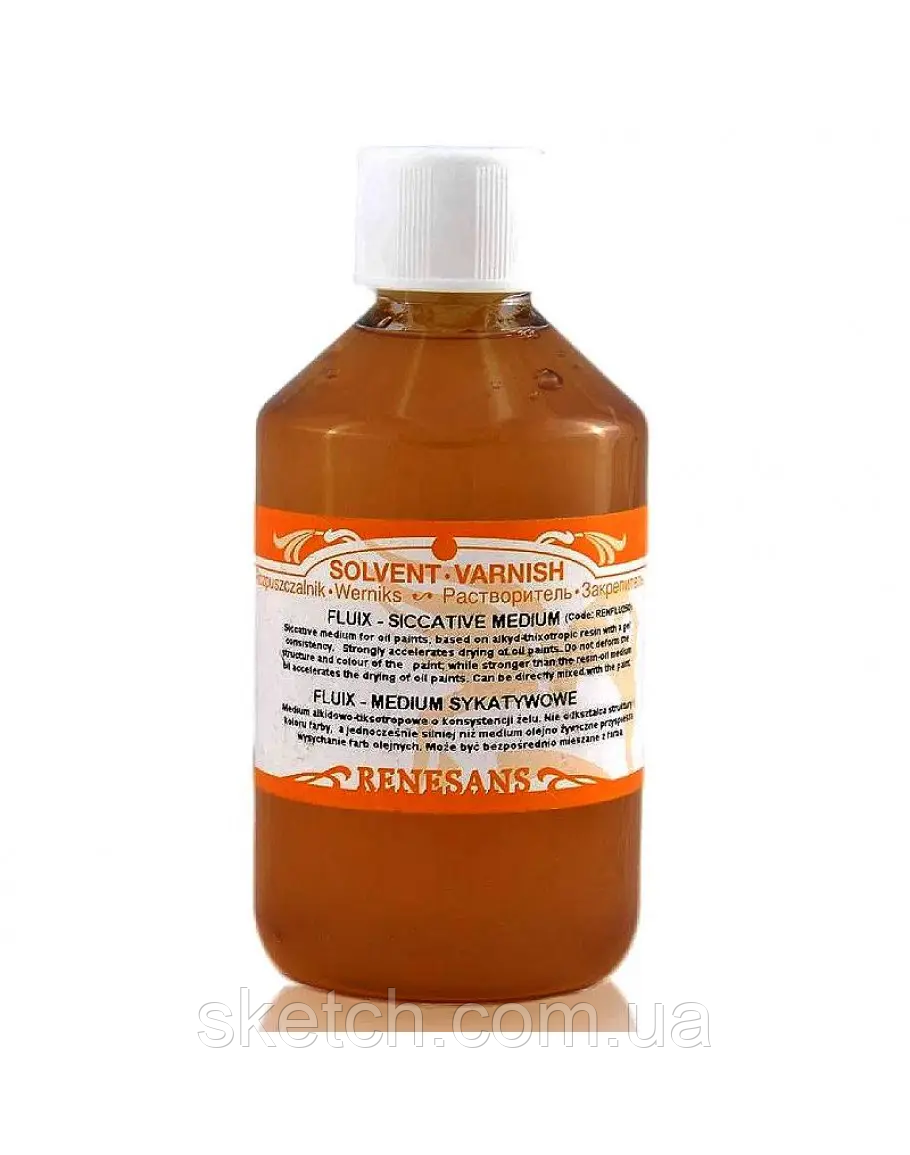 Прискорювач висихання фарб Fluix-Siccative, Renesans, 250мл, фото 1