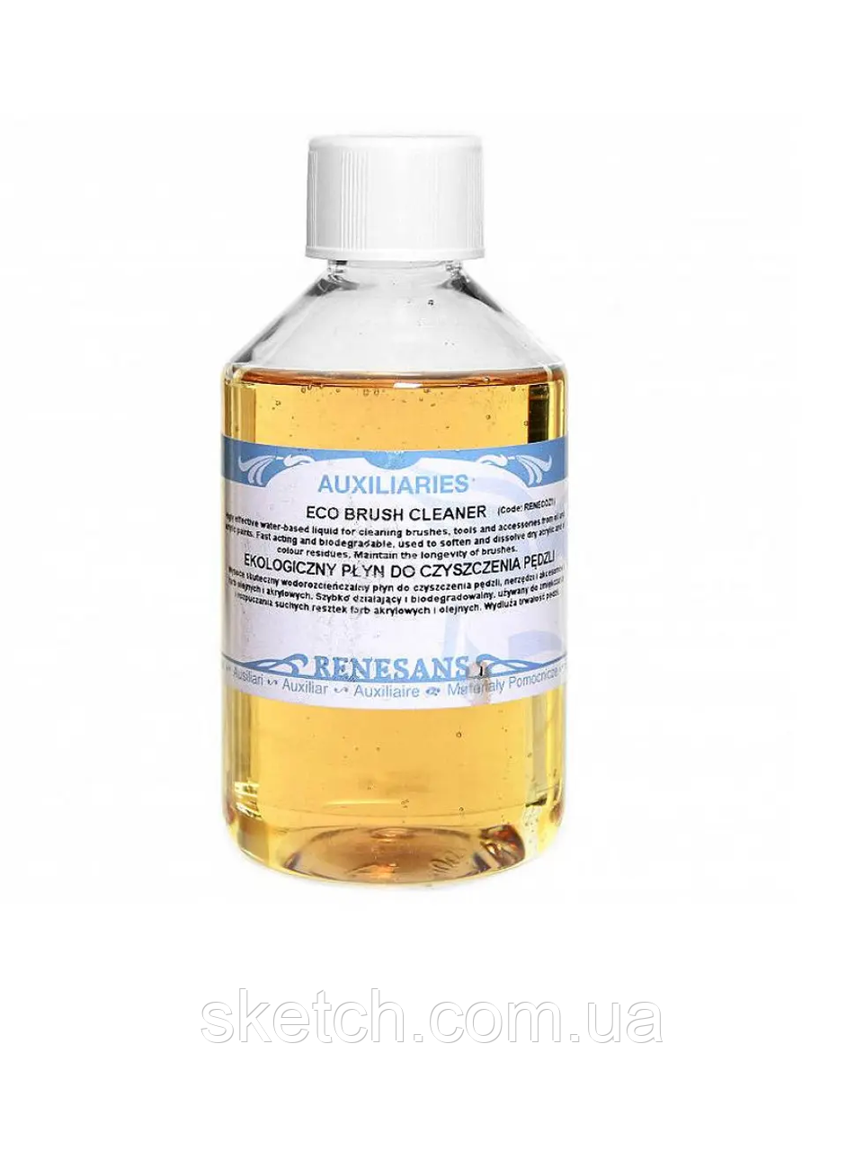 Очищувач для пензлів EKO Brush Cleaner, Renesans, 250мл, фото 1
