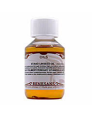 Полімеризована лляна олія Stand Linseed Oil, Renesans, 100мл