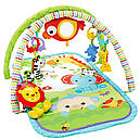 Fisher Price CDN47 Розвивальний килимок 3-в-1 Тропічні друзі, фото 2